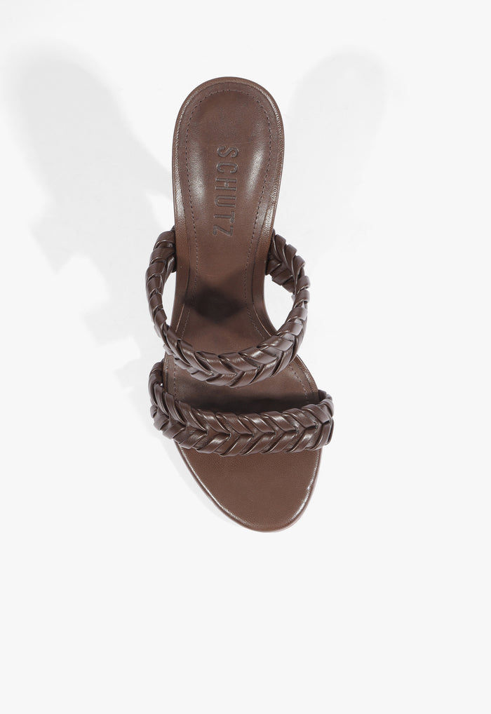 Cipri Mule Leather Sandal - Schutz Shoes