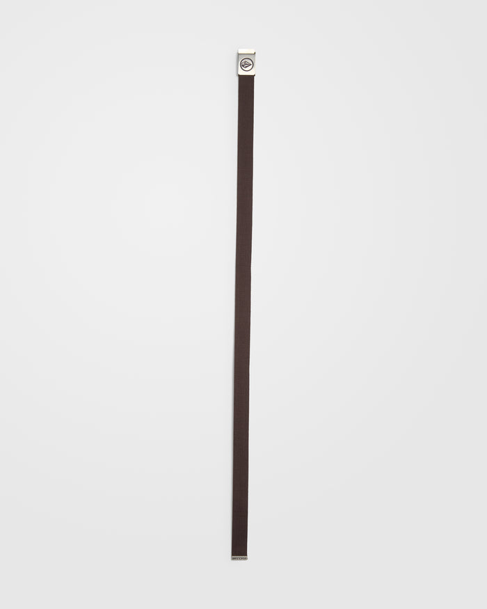 Circle Web Belt - Raisin
