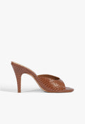 Clea Leather Sandal 5 Miele Leather - Schutz Shoes