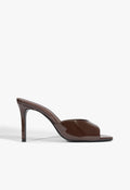 Cloe Patent Sandal 5 Root Brown Patent - Schutz Shoes