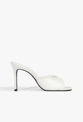 Cloe Sandal 5 Ivory Leather - Schutz Shoes