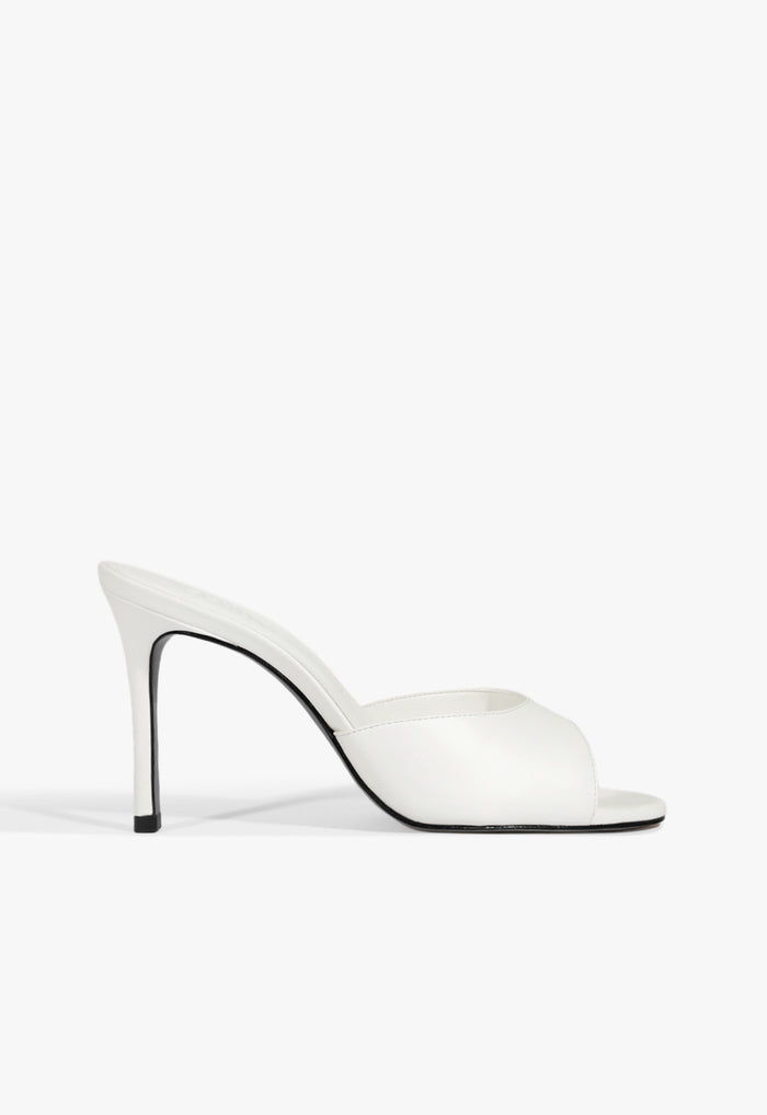 Cloe Sandal 5 Ivory Leather - Schutz Shoes