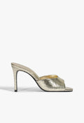 Cloe Sandal 5 Platinum Metallic - Schutz Shoes