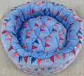 Small Patriotic Pennants Donut