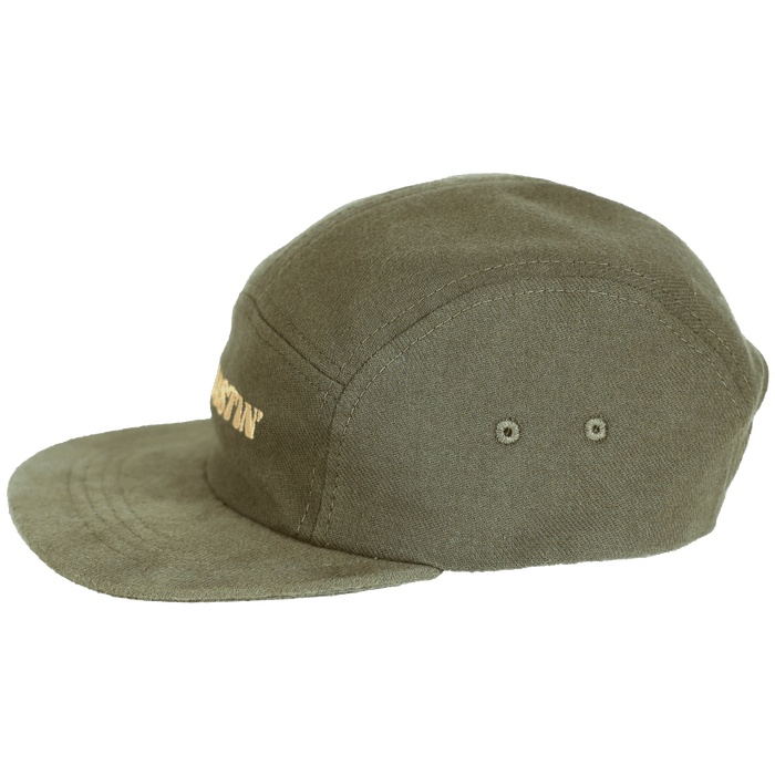 Coastin Brushed Cotton Camp Cap | Green