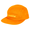 Coastin Brushed Cotton Camp Cap | Orange