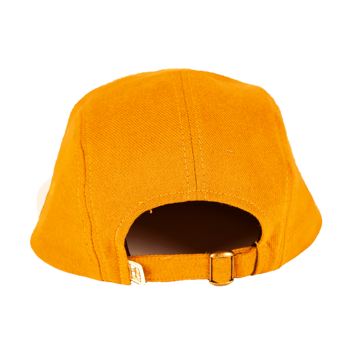 Coastin Brushed Cotton Camp Cap | Orange