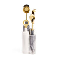 Mustique Black & White Barware Set - front view