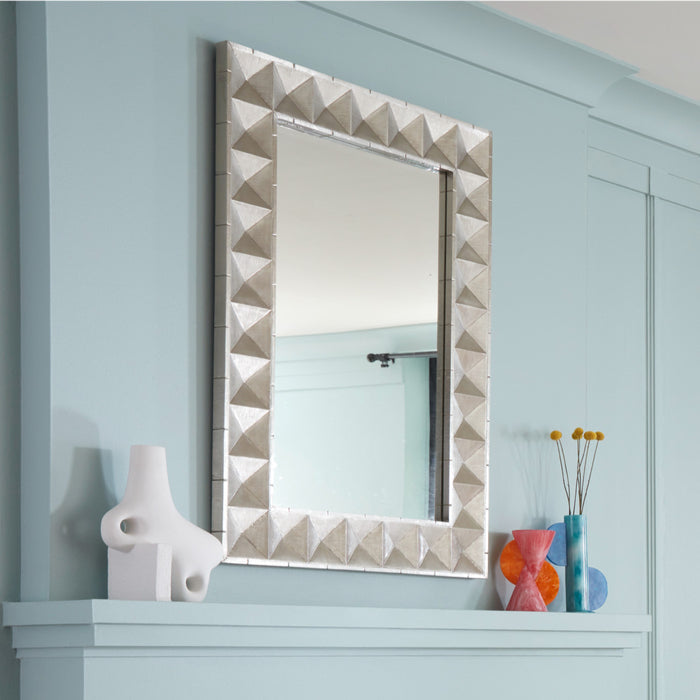 mustique vases large paradox vase talitha mirror - styled view