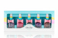 Confetti Glitter Collection Kit with top-selling glitter colors in a decorative box, perfect for playful, safe manicures for kids. Includes a cute bow accessory.