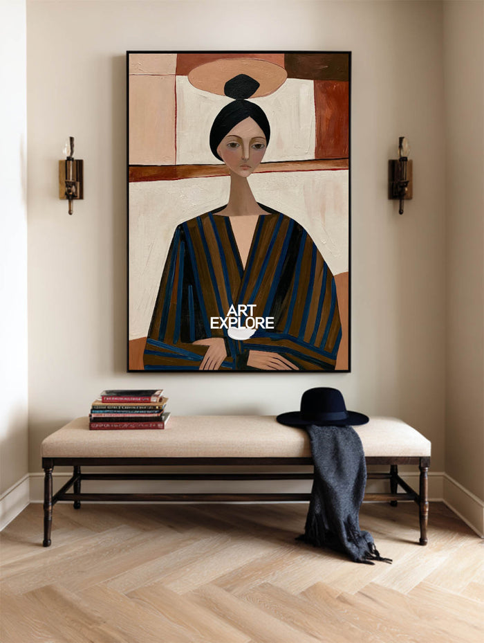 Contemporary Female Portrait #ABAV840