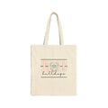Cotton Canvas Tote Bag