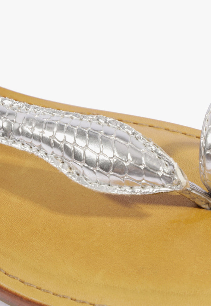 Courtney Metallic Leather Sandal - Schutz Shoes