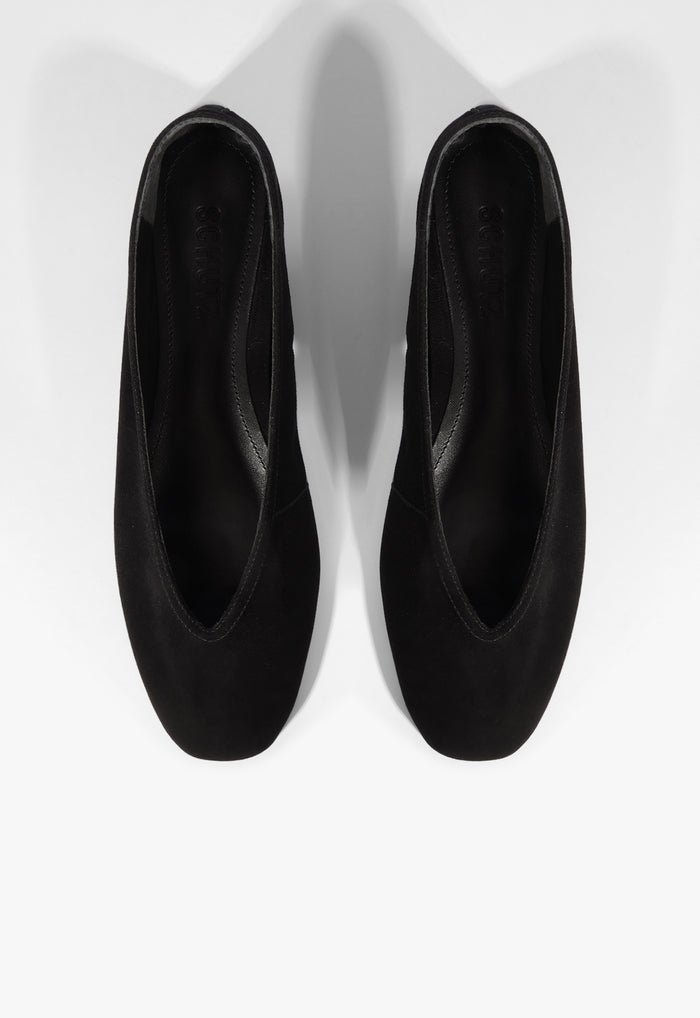 Courtney Suede Flat - Schutz Shoes