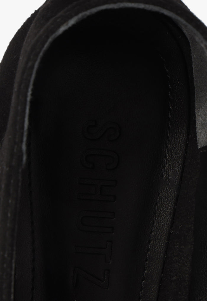 Courtney Suede Flat - Schutz Shoes