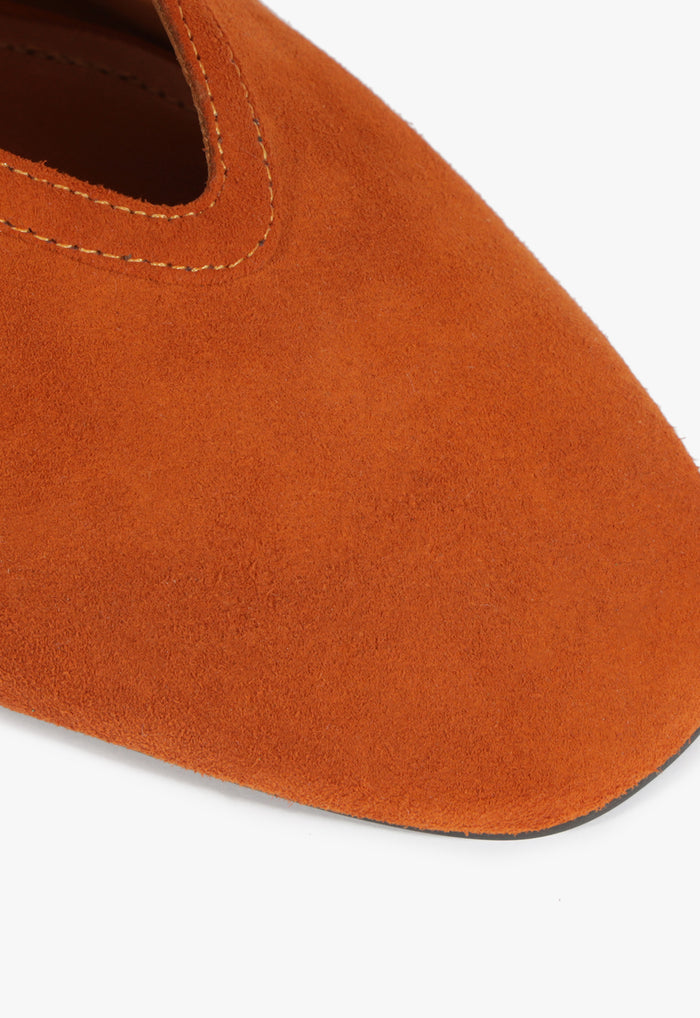 Courtney Suede Flat - Schutz Shoes