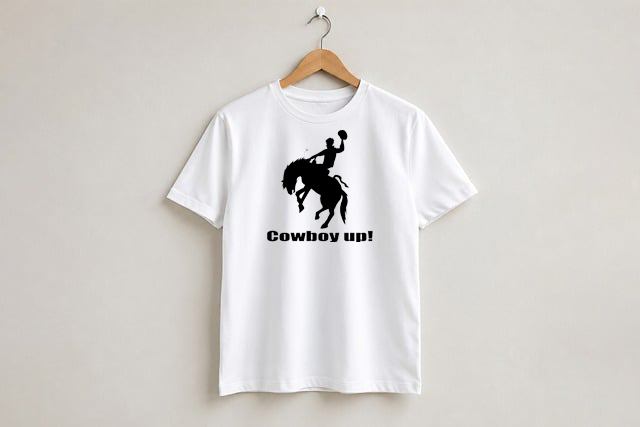 Cowboy up T-shirt