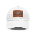 Daddy Harley Leather Patch Dad Hat — Vintage Motorcycle Baseball Cap