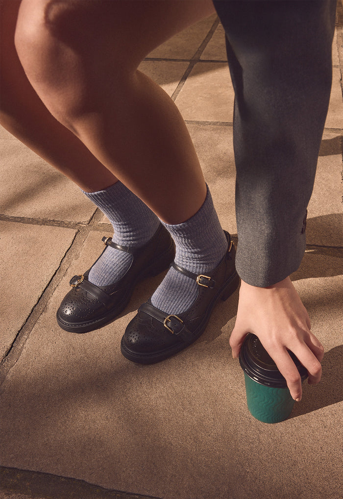 Dafne Leather Flat - Schutz Shoes