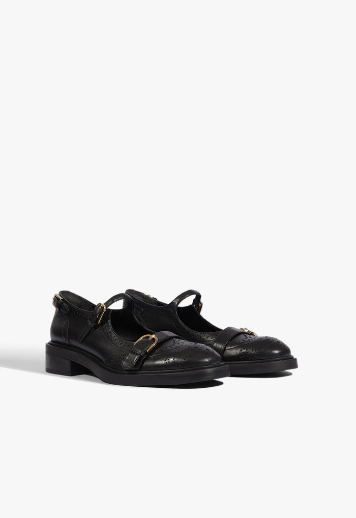 Dafne Leather Flat - Schutz Shoes