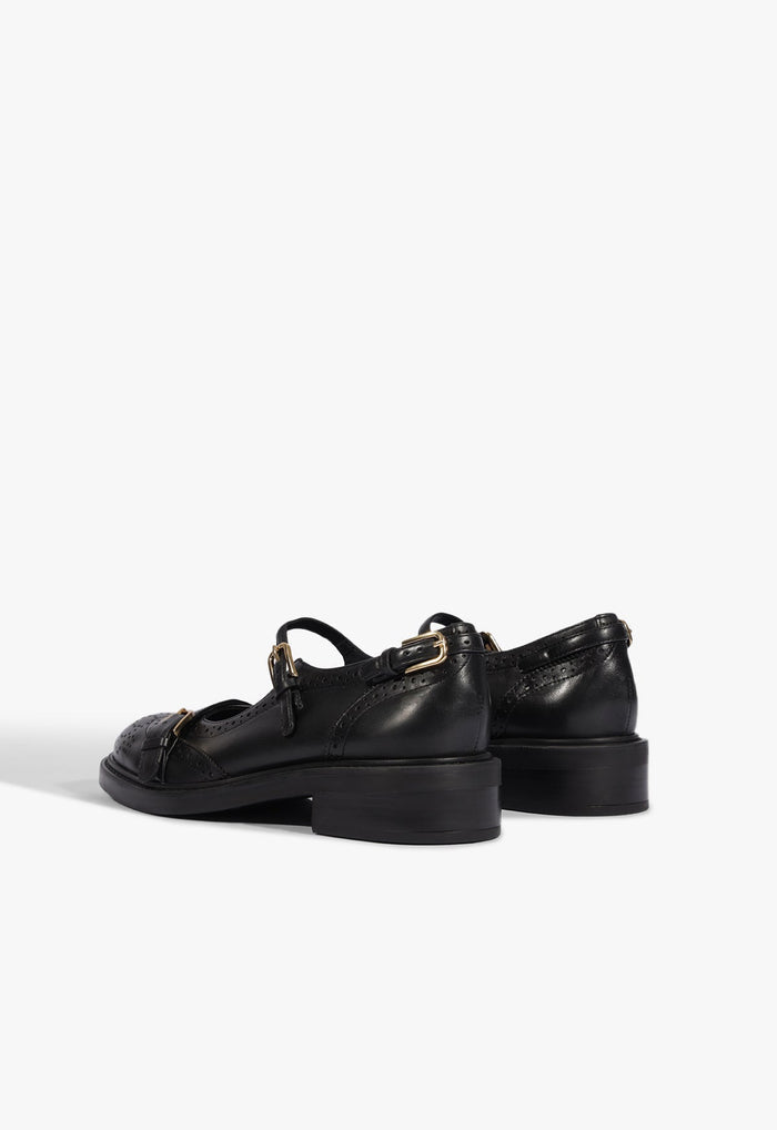 Dafne Leather Flat - Schutz Shoes