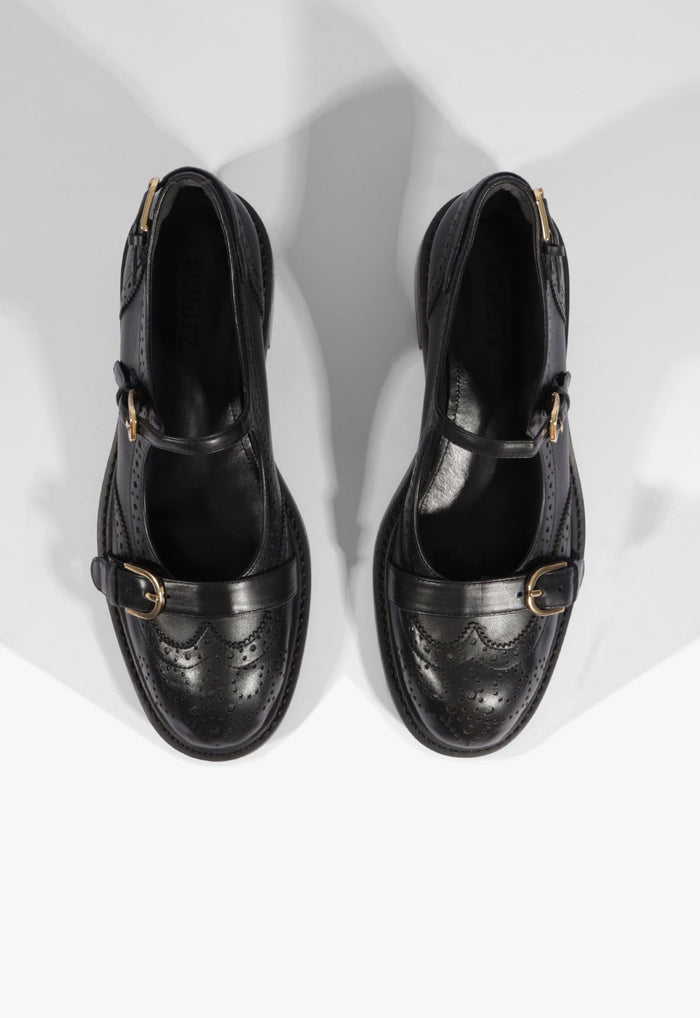 Dafne Leather Flat - Schutz Shoes