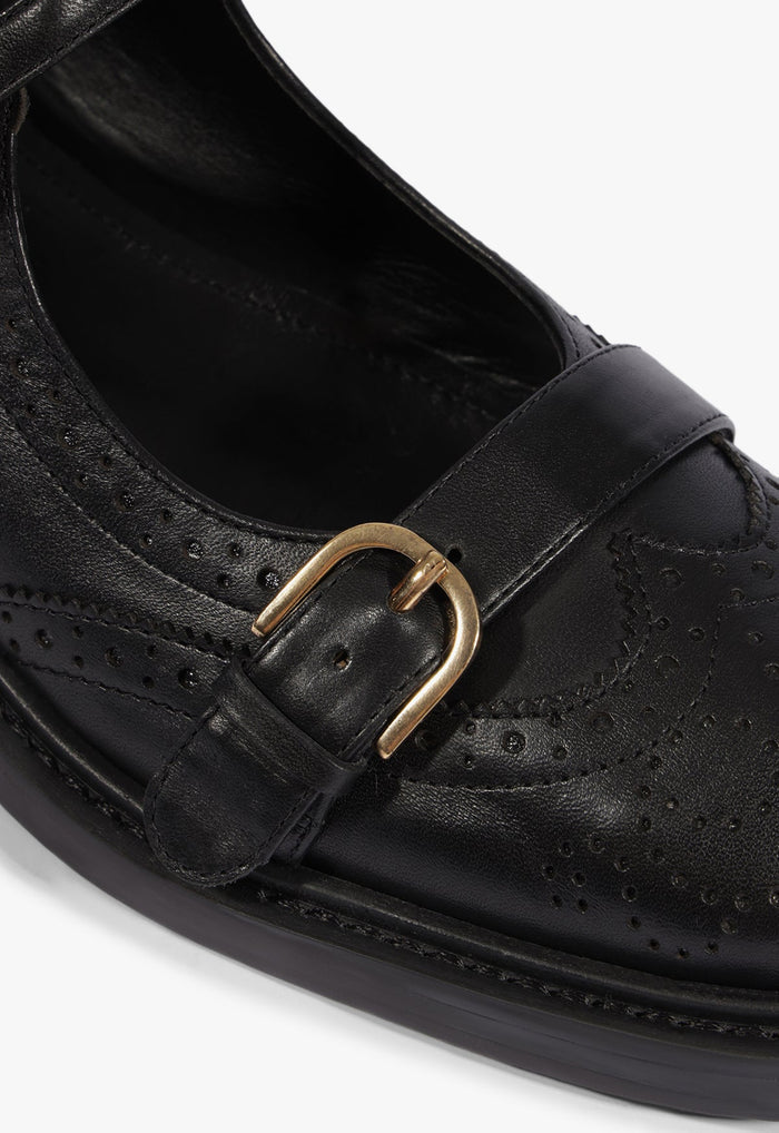 Dafne Leather Flat - Schutz Shoes