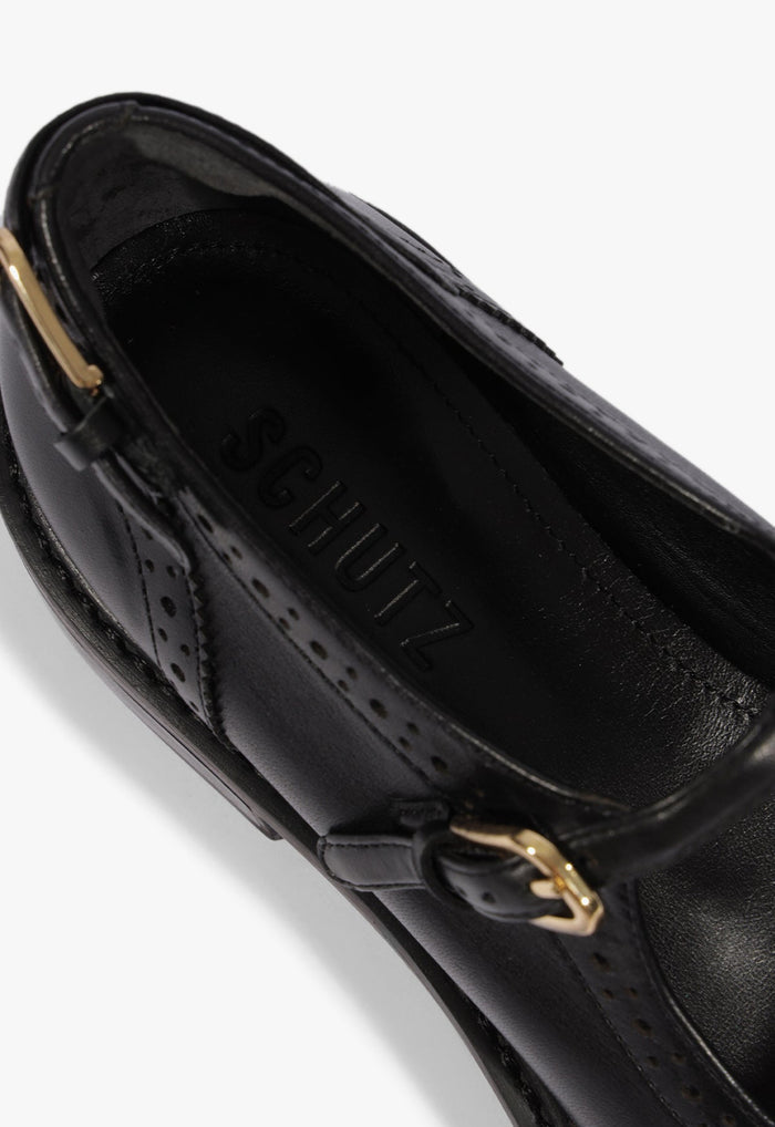 Dafne Leather Flat - Schutz Shoes
