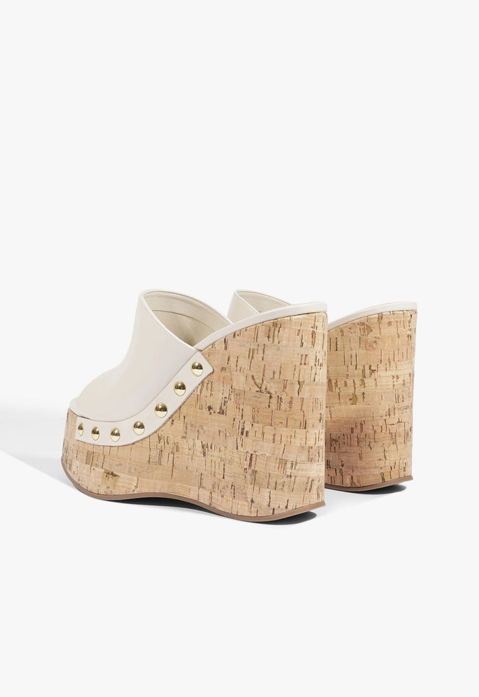 Dalle Studs Leather Sandal - Schutz Shoes