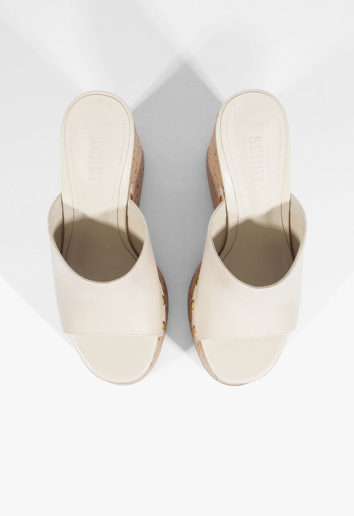 Dalle Studs Leather Sandal - Schutz Shoes