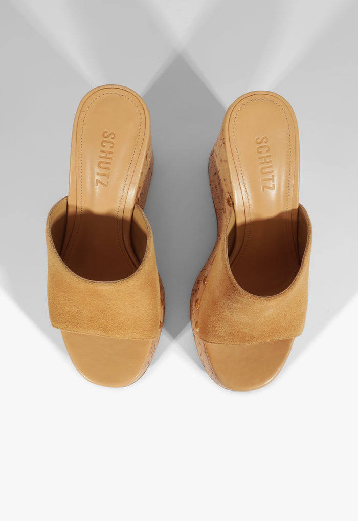 Dalle Studs Suede Sandal - Schutz Shoes