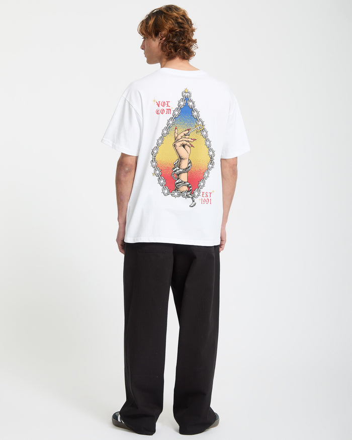 Daniel Shepard Unlocked T-Shirt - White