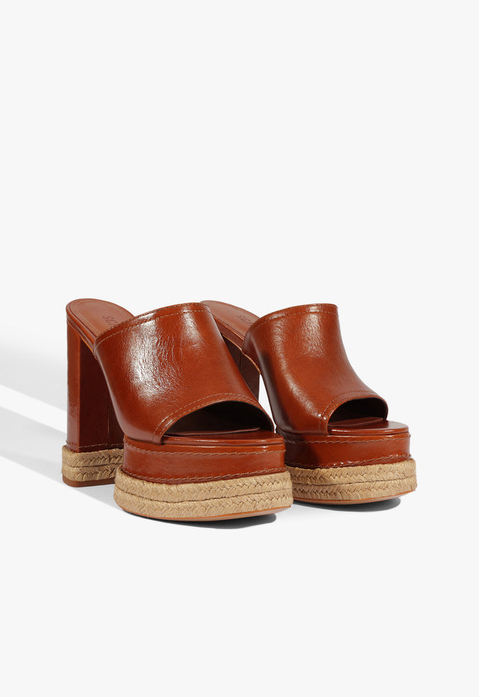 Darah Rope Leather Sandal - Schutz Shoes