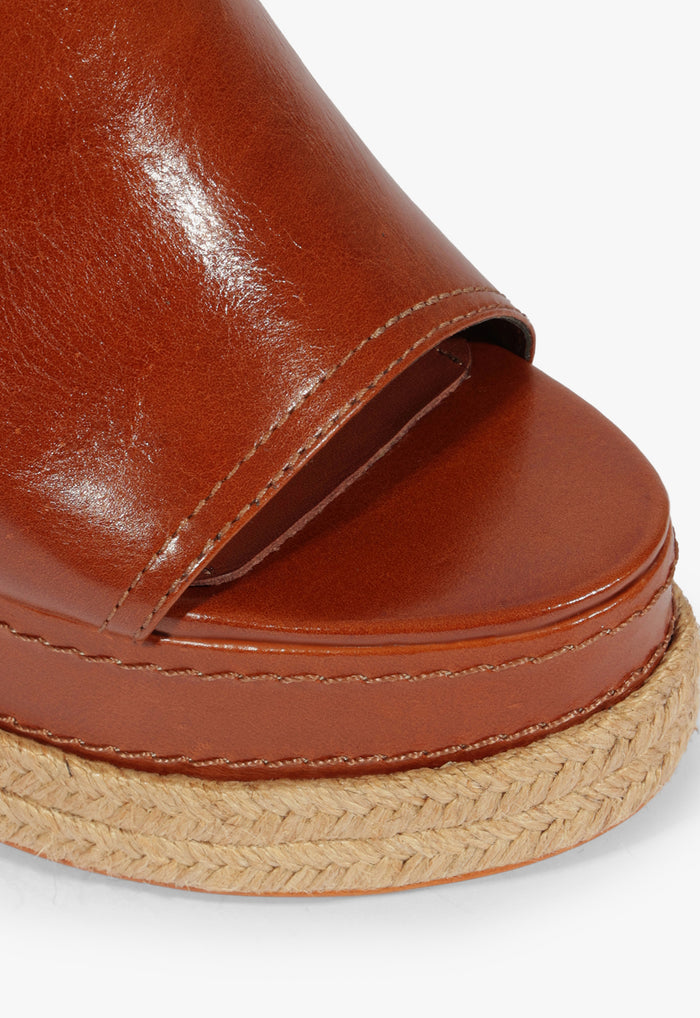 Darah Rope Leather Sandal - Schutz Shoes