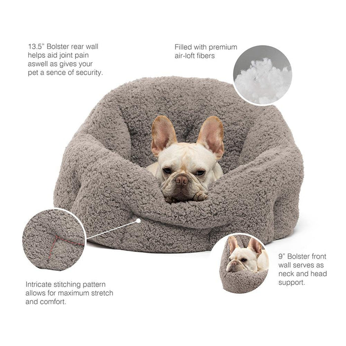 Deep Dish Sherpa Cuddler Dog Bed - Jumbo