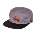 Defend the Deep Octopus Hemp Camp Cap | Gray