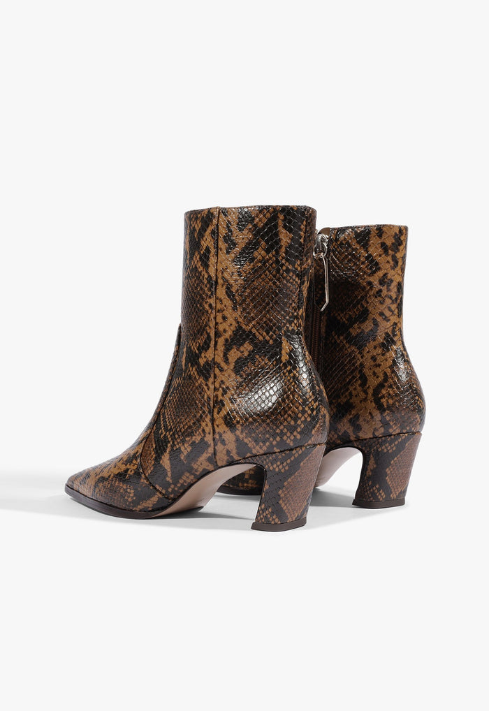 Delila Leather Bootie - Schutz Shoes