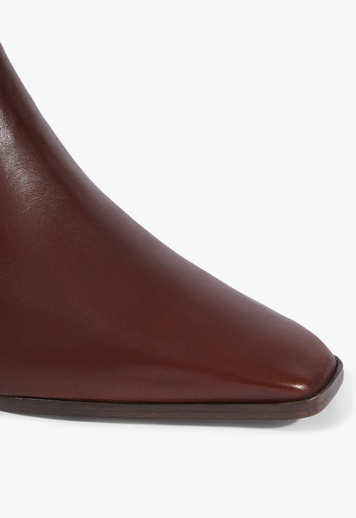 Delila Leather Bootie - Schutz Shoes