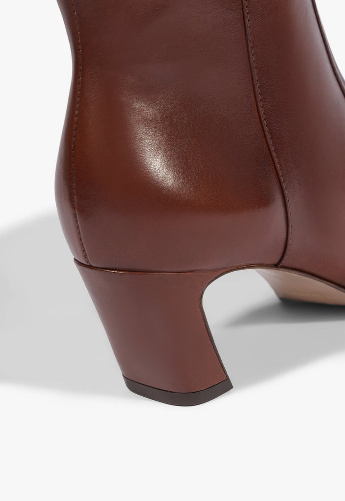 Delila Leather Bootie - Schutz Shoes