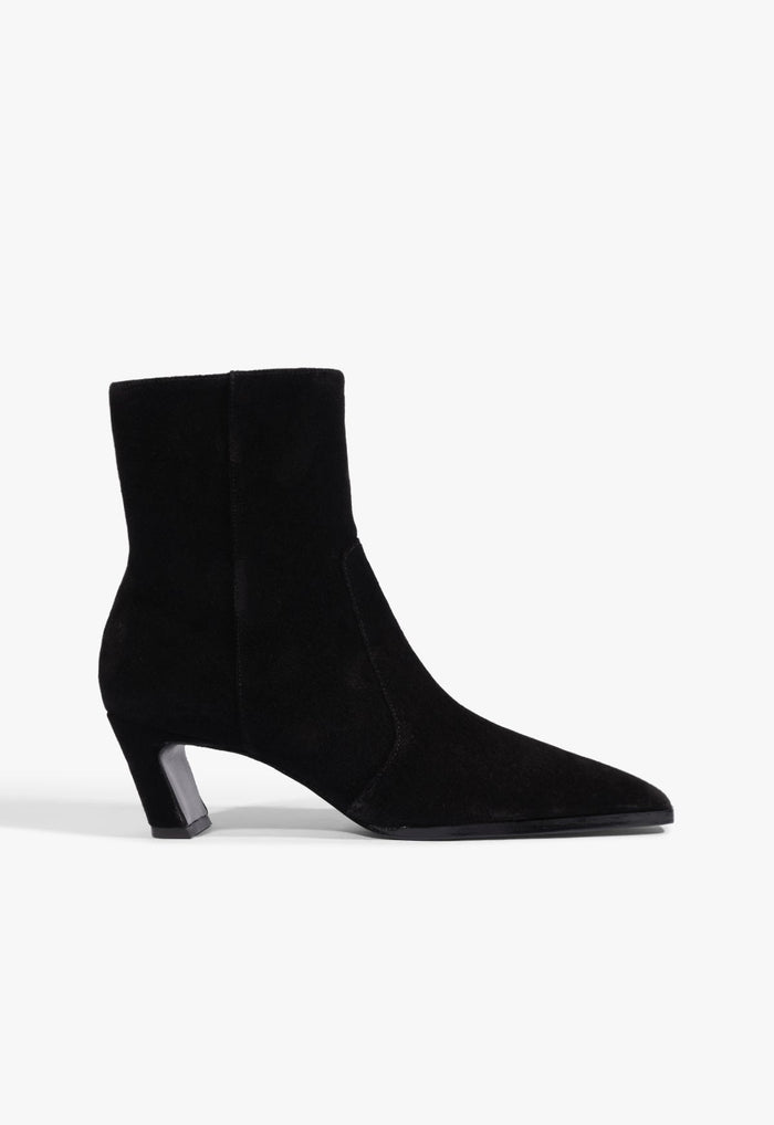 Delila Suede Bootie 5 Black Suede - Schutz Shoes