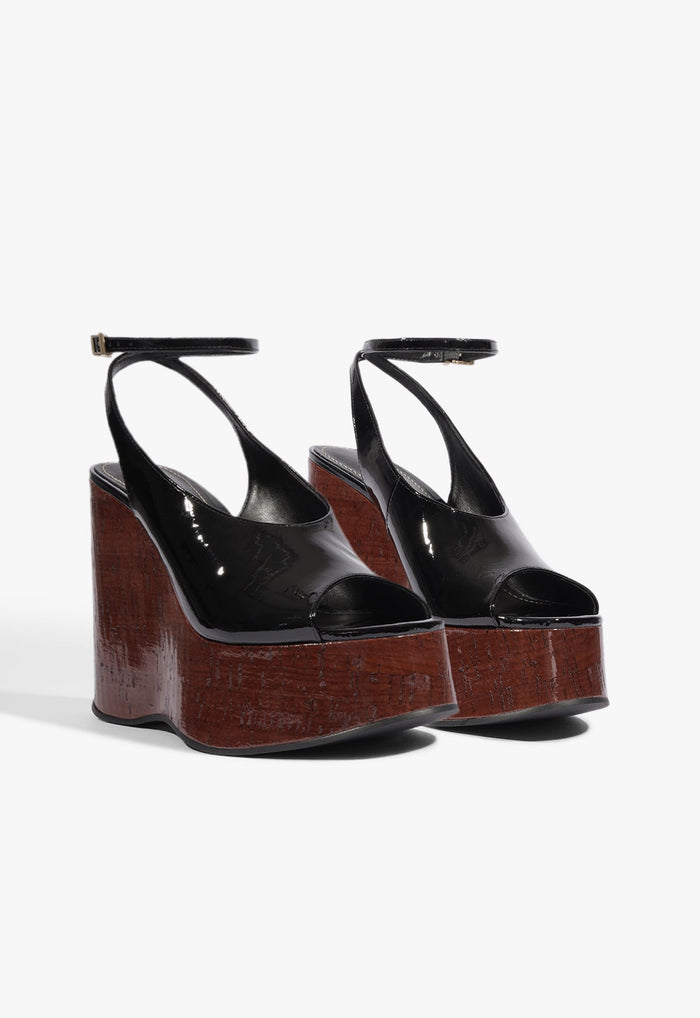 Delilah Patent Leather Sandal - Schutz Shoes
