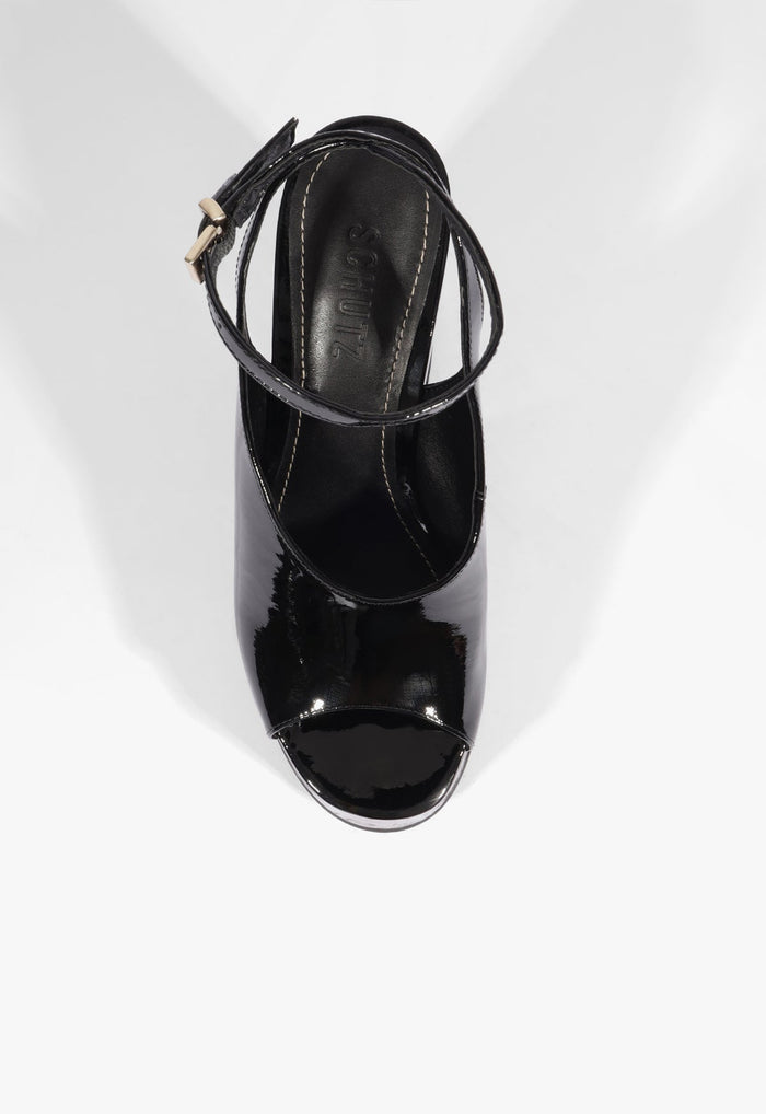 Delilah Patent Leather Sandal - Schutz Shoes