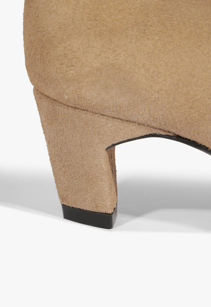 Dellia Slouch Suede Bootie - Schutz Shoes