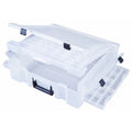 6788TE (T9501) Deluxe Super Satchel Compartment Case - Open View