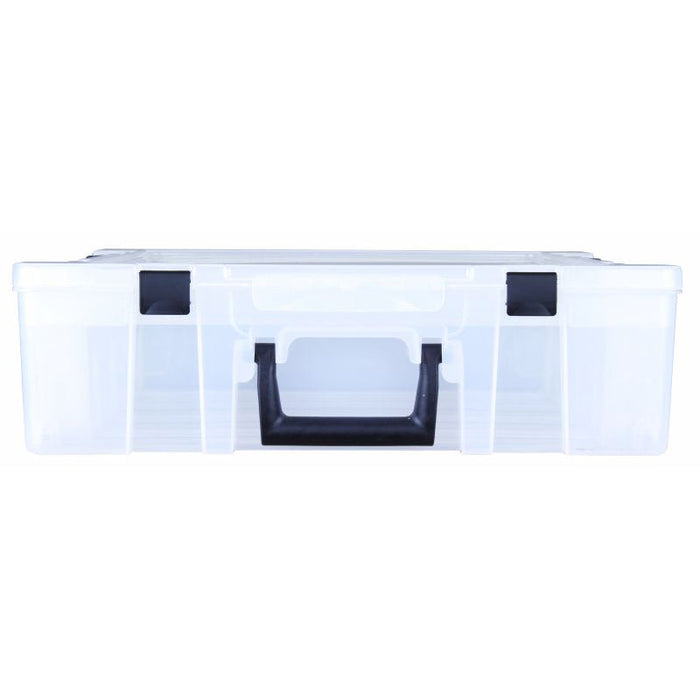 6788TE (T9501) Deluxe Super Satchel Compartment Case - Handle/Latch View