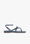 Diana Patent Sandal 5 Blue Patent - Schutz Shoes