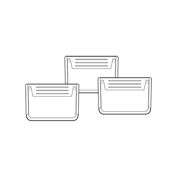 6012DP Dividers for T6004 Tuff Tainer Compartment Box