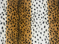 Luxury Minky Beds dog bed with animal print cover by Fms Dog Beds, featuring soft, plush fabric and stylish animal pattern.