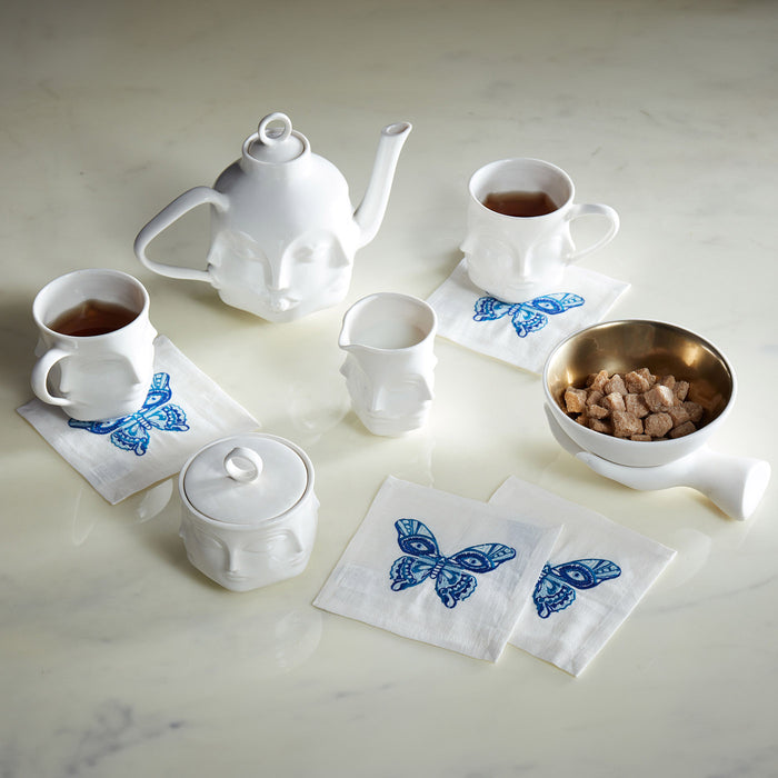 dora maar creamer porcelain white - angle view