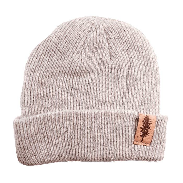 Doug Fir 100% Merino Wool + Cork Beanie | Heather